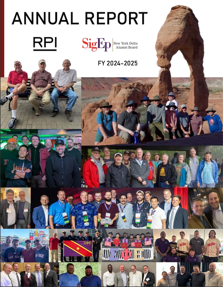 NY Delta Annual Report Cover Page